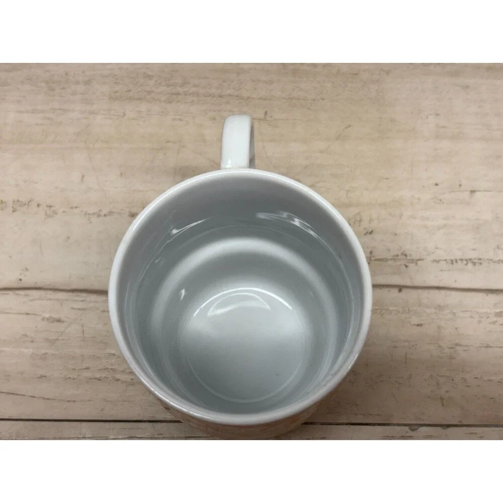 Vtg Porcelain Orange Flowers Coffee Mug Cup Made In Japan